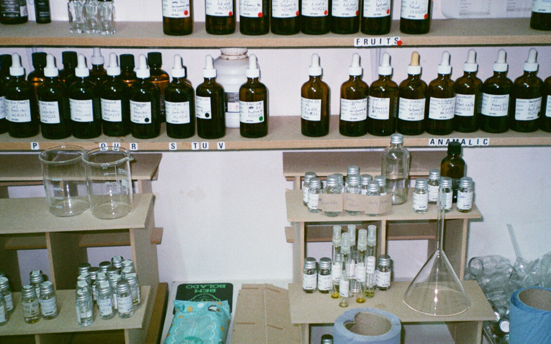 The process and making of our new perfume range SOUND