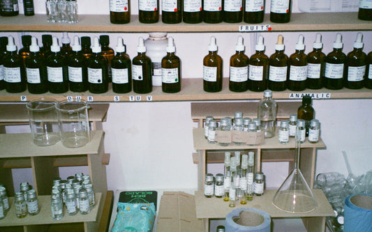 The process and making of our new perfume range SOUND